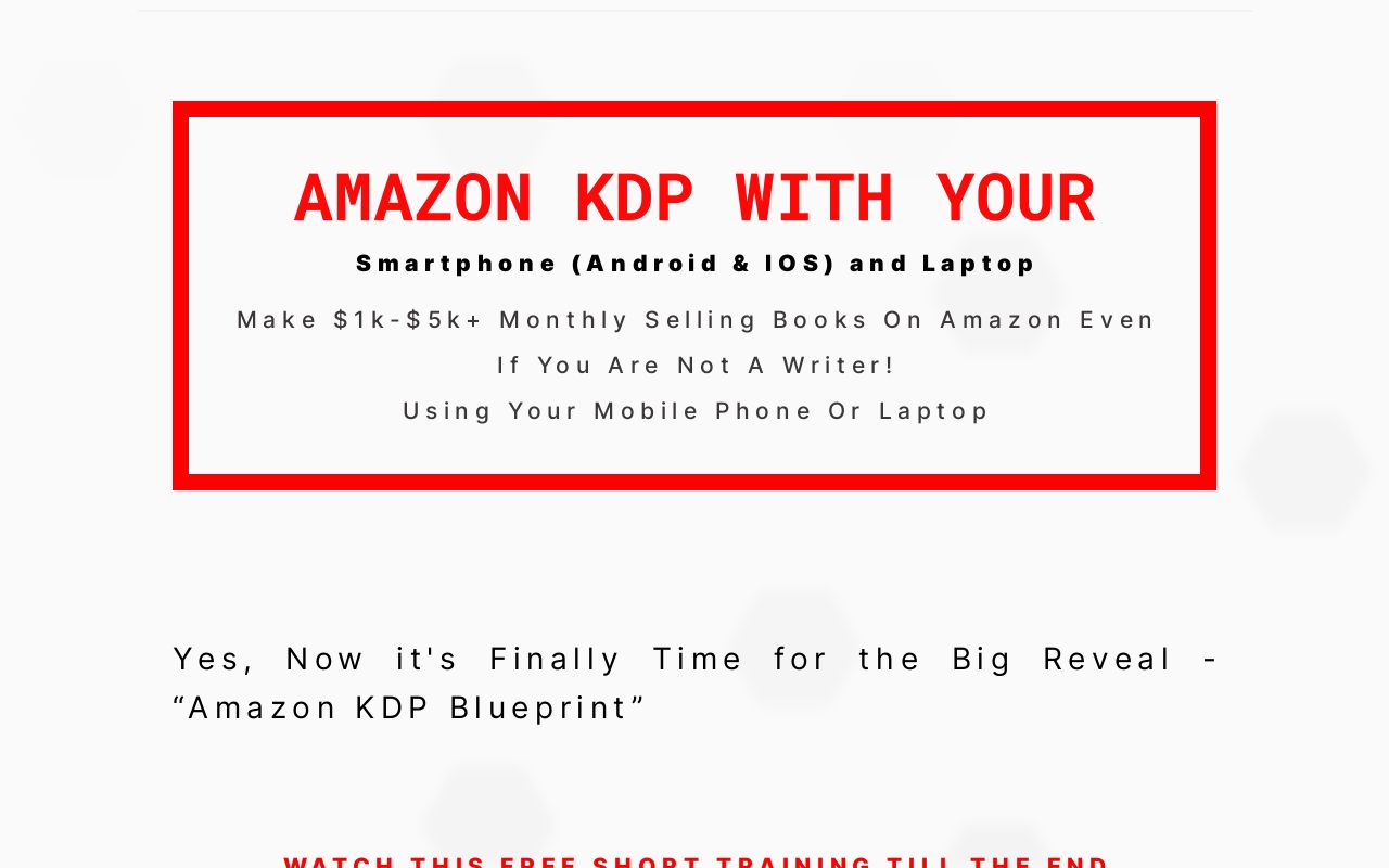 Amazon kdp for all devices